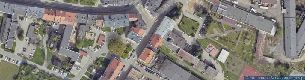 Zdjęcie satelitarne Publiczna Szkoła Podstawowa Specjalna nr 5 w Prudniku w Specjalnym Ośrodku Szkolno Wychowawczym