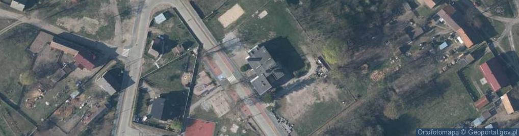 Zdjęcie satelitarne Publiczna Szkoła Podstawowa w Chlebowie