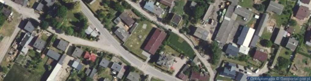 Zdjęcie satelitarne Publiczna Szkoła Podstawowa w Dąbrówce