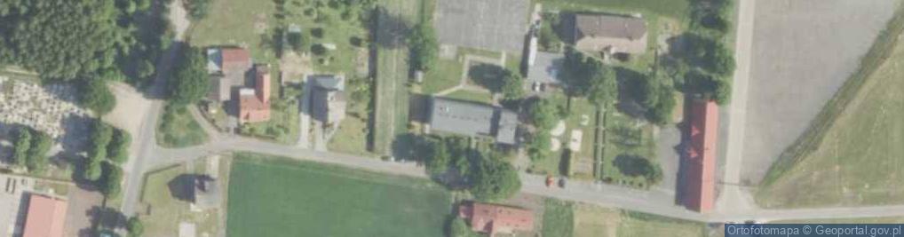 Zdjęcie satelitarne Publiczna Szkoła Podstawowa w Wachowie