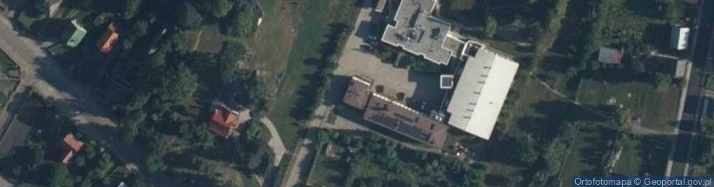Zdjęcie satelitarne Publiczne Gimnazjum w Mielniku