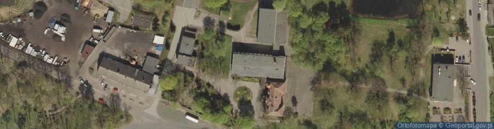 Zdjęcie satelitarne Publiczne Gimnazjum w Zakrzewie