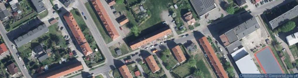 Zdjęcie satelitarne Publiczne Ognisko Artystyczne w Kędzierzynie Koźlu