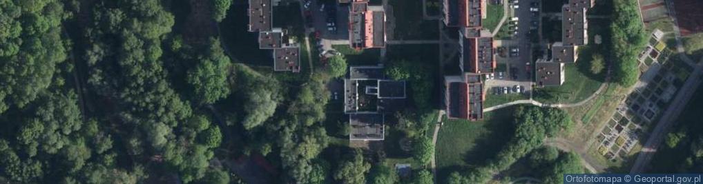 Zdjęcie satelitarne Publiczne Przedszkole nr 15