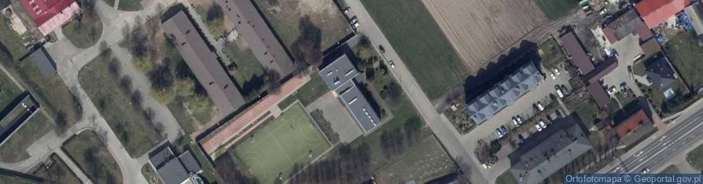 Zdjęcie satelitarne Publiczne Przedszkole nr 22 w Kaliszu