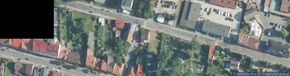 Zdjęcie satelitarne Publiczne Przedszkole nr 4 im Jana Brzechwy w Brzesku