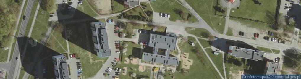 Zdjęcie satelitarne Publiczne Przedszkole nr 4