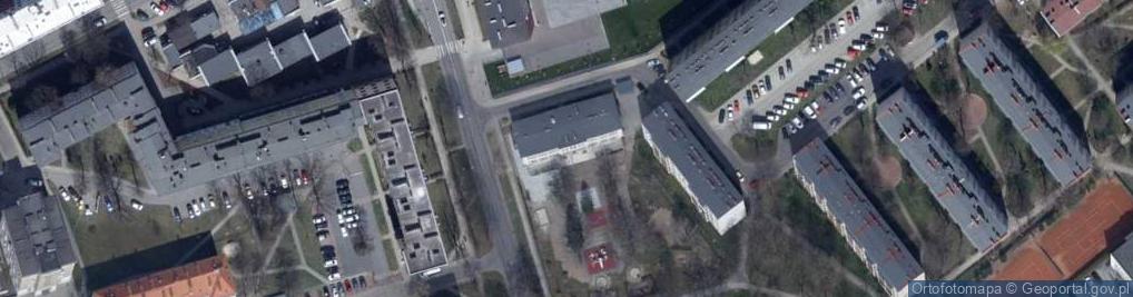 Zdjęcie satelitarne Publiczne Przedszkole nr 5