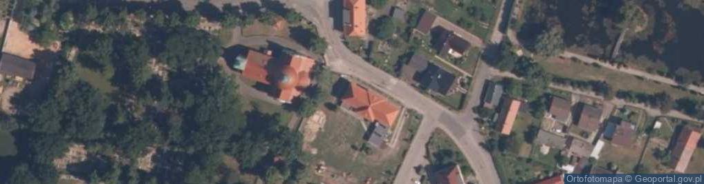 Zdjęcie satelitarne Publiczne Przedszkole w Bogacicy z Oddziałem Zamiejscowym w Baża