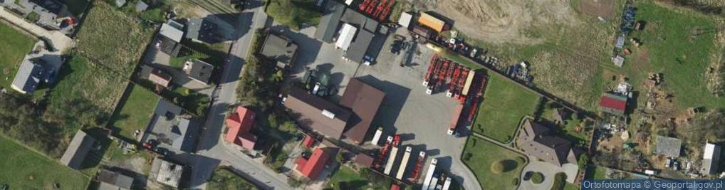 Zdjęcie satelitarne Publiczny Transport Ciężarowy Marek Choma