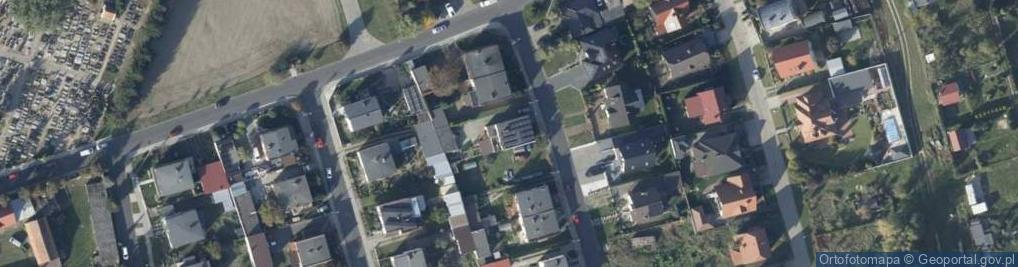 Zdjęcie satelitarne Publiczny Transport Ciężarowy Osieczna