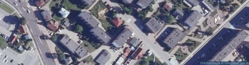 Zdjęcie satelitarne Pucech