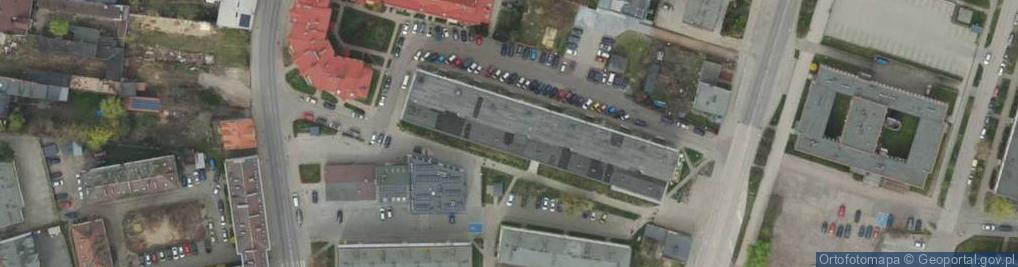 Zdjęcie satelitarne Puh Koncept Dorota i Lech Banasik