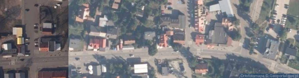 Zdjęcie satelitarne Punkt Apteczny Jantar Weronika Szczudłowska