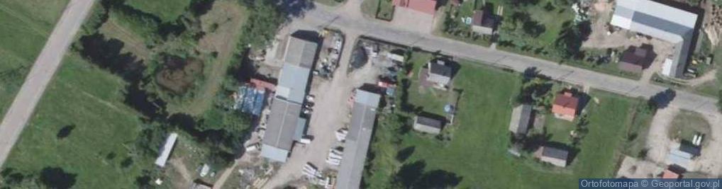 Zdjęcie satelitarne Punkt Handlowo-Usługowy Alucenter Łukasz Bielecki
