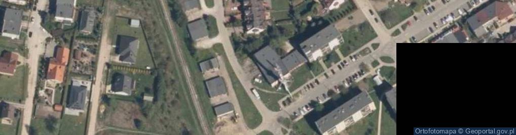 Zdjęcie satelitarne Punkt Handlowo Usługowy