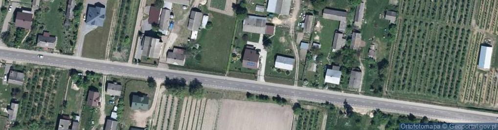 Zdjęcie satelitarne Punkt Kombajnowania Zbóż Zaręba Józef