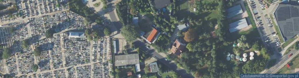 Zdjęcie satelitarne Punkt Produkcyjno Handlowo Usługowy Bidowaniec Gabriela Bidowaniec Paweł Bidowaniec