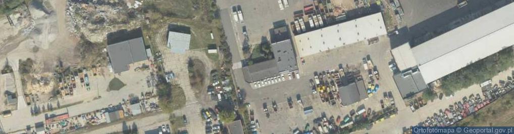 Zdjęcie satelitarne Punkt Selektywnego Zbierania Odpadów Komunalnych (PSZOK nr 2)