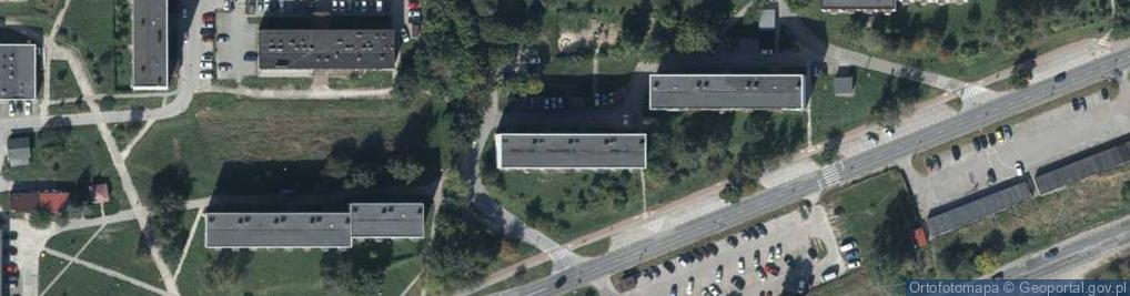 Zdjęcie satelitarne Punkt Skupu Surowców Wtórnych