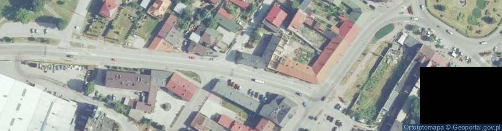 Zdjęcie satelitarne Punkt Sprzedaży Detalicznej Kiosk Ruch nr 96 Agent