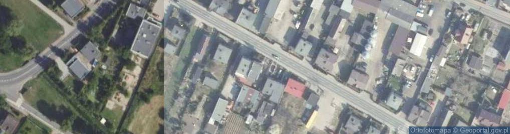 Zdjęcie satelitarne Punkt Sprzedaży Odzieży Używanej