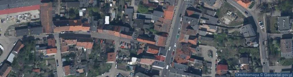 Zdjęcie satelitarne Punkt Sprzedaży Odzieży Używnej