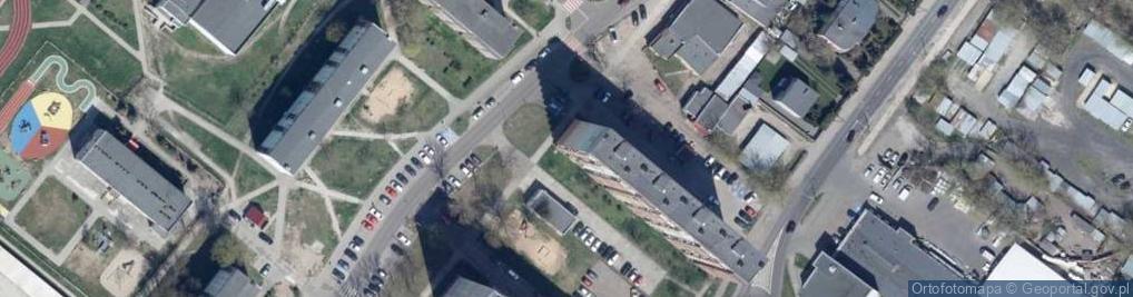 Zdjęcie satelitarne Punkt Usługowo Handlowy Jotmar