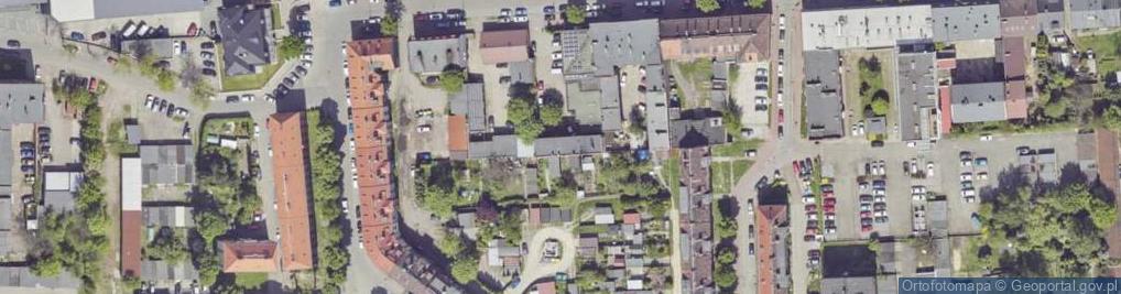 Zdjęcie satelitarne Punkt Usługowo Handlowy Łatka