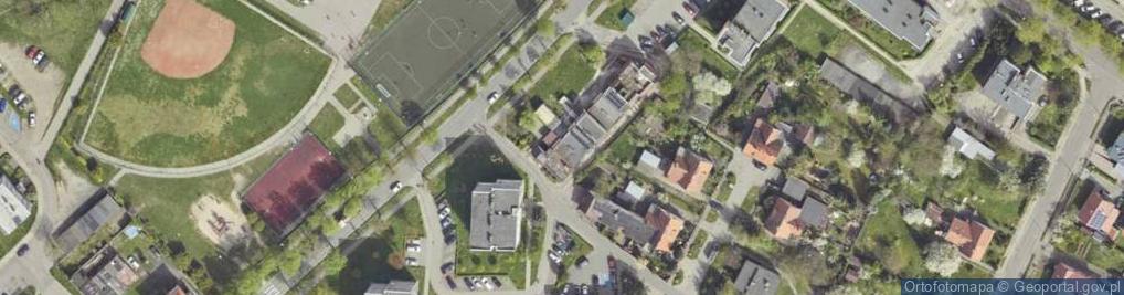 Zdjęcie satelitarne Punkt Usługowo Handlowy
