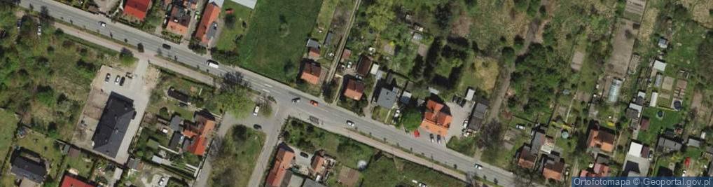 Zdjęcie satelitarne Punkt Wytwarzania Pomocy Dydaktycznych Budzik Jerzy