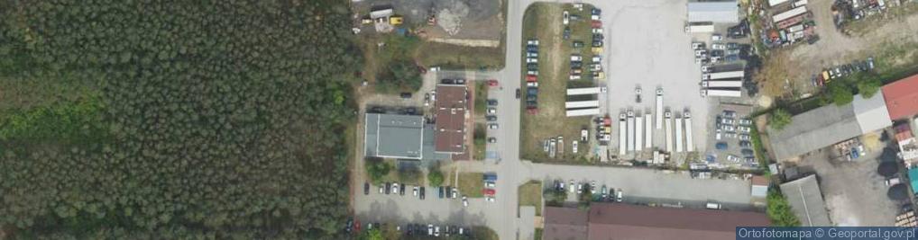 Zdjęcie satelitarne PUP w Białobrzegach