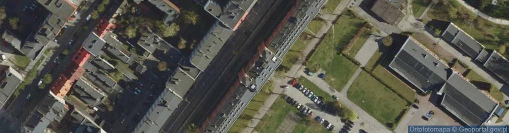 Zdjęcie satelitarne PUP w Gnieźnie