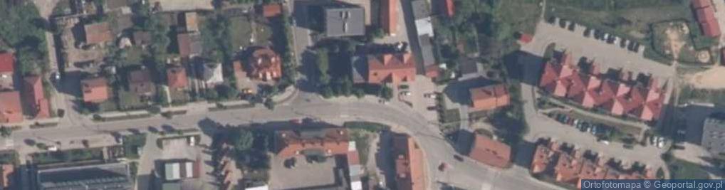 Zdjęcie satelitarne PUP w Gołdapi