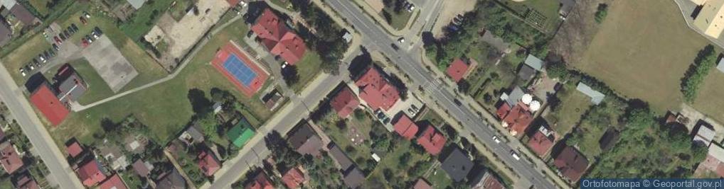 Zdjęcie satelitarne PUP w Janowie Lubelskim