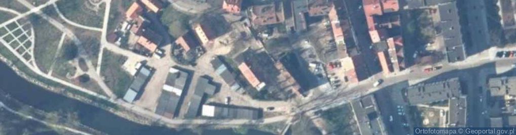 Zdjęcie satelitarne PUP w Lidzbarku Warmińskim