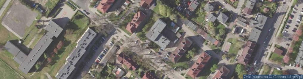 Zdjęcie satelitarne PUP w Mikołowie