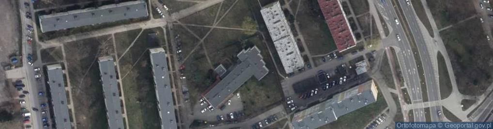 Zdjęcie satelitarne PUP w Piotrkowie Tryb