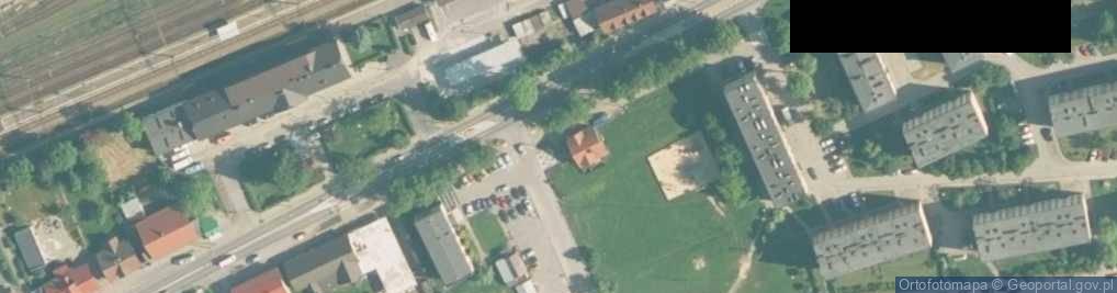 Zdjęcie satelitarne PUP w Suchej Beskidzkiej
