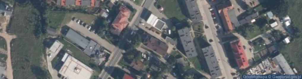 Zdjęcie satelitarne PUP w Sztumie z Siedzibą w Dzierzgoniu
