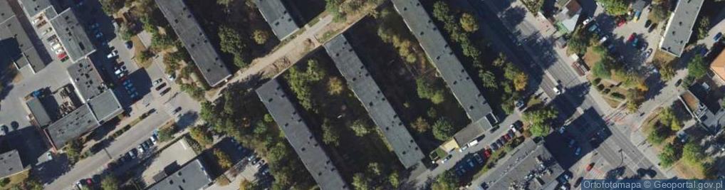 Zdjęcie satelitarne Pycz Dariusz Handel Białystok