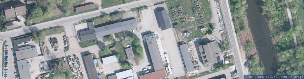 Zdjęcie satelitarne Pyra Tomasz Firma Tomar