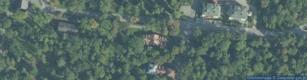 Zdjęcie satelitarne Rabczańskie Stowarzyszenie Turystyczne w Rabce