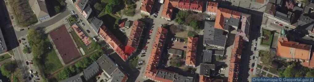 Zdjęcie satelitarne Raciborski Klub Kyokushin Karate z Siedzibą w Raciborzu