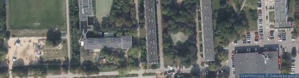 Zdjęcie satelitarne Radmar Laser Game