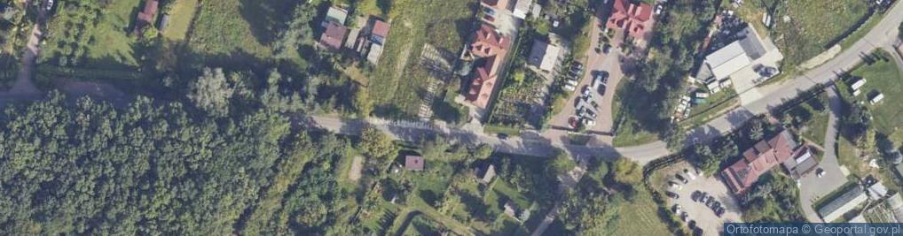 Zdjęcie satelitarne Radomska Serwantka