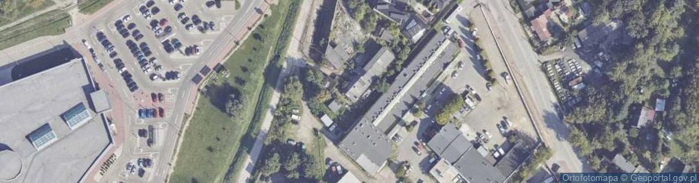 Zdjęcie satelitarne Rados Ociesa Łukasz Ołowiak Radosław