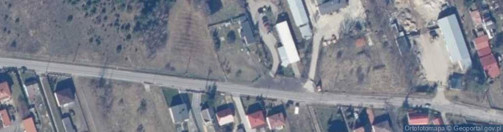 Zdjęcie satelitarne Radosław Bielecki - Przedsiębiorstwo Usługowo-Handlowe Dacar