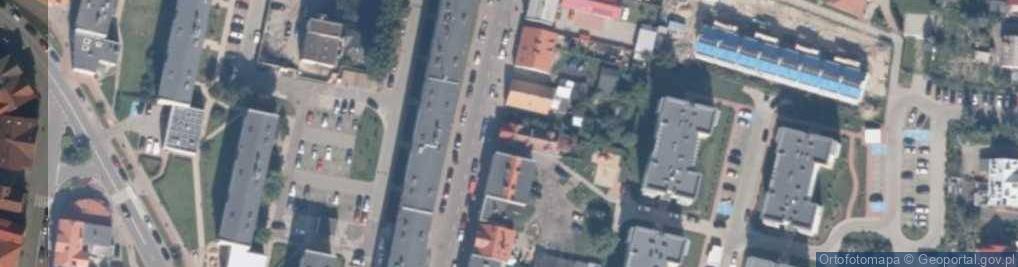 Zdjęcie satelitarne Radosław Papużyński Sklep Spożywczo-Przemysłowy