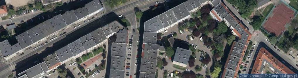 Zdjęcie satelitarne Radosław Parossa Budownictwo